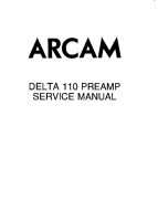 Arcam DELTA-110 - Service Manual 